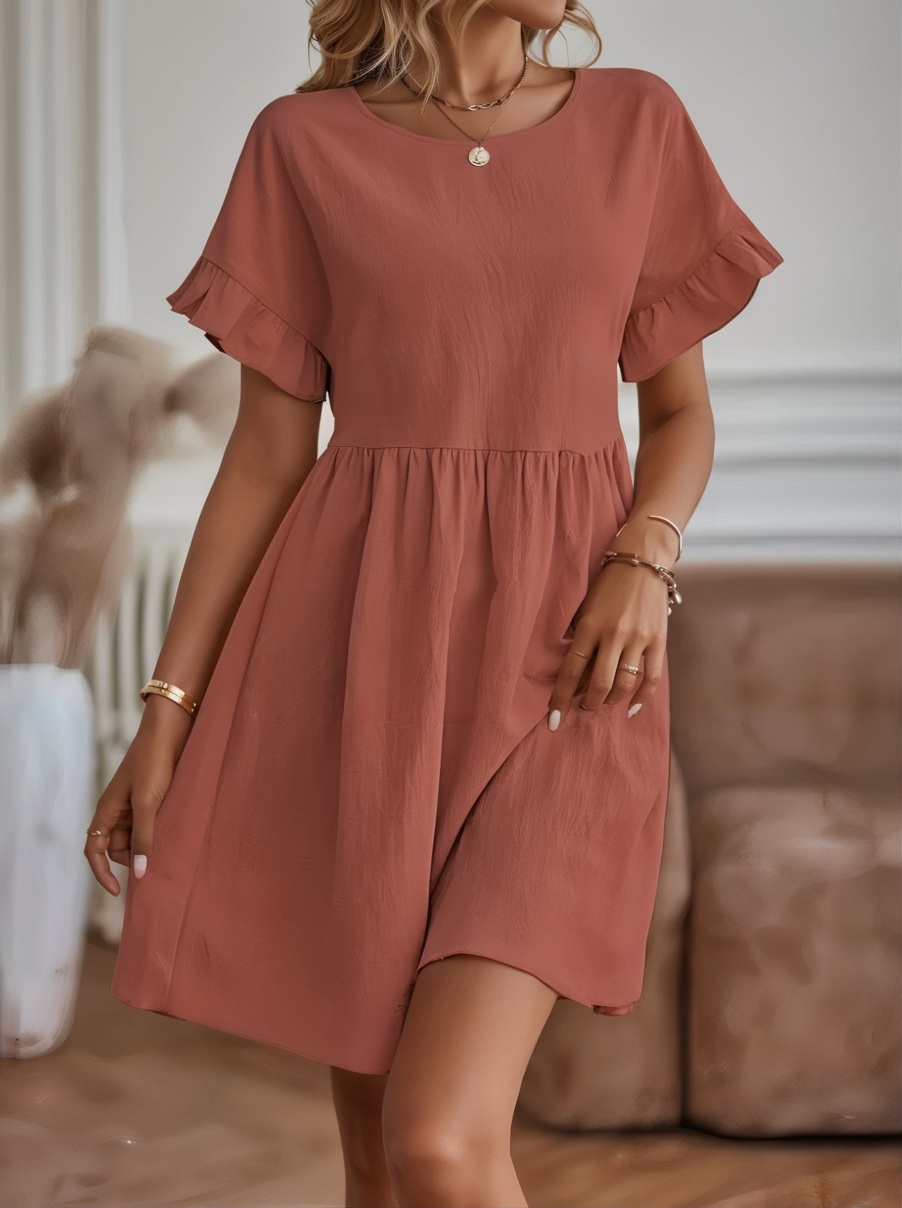 Grace Linen Dress