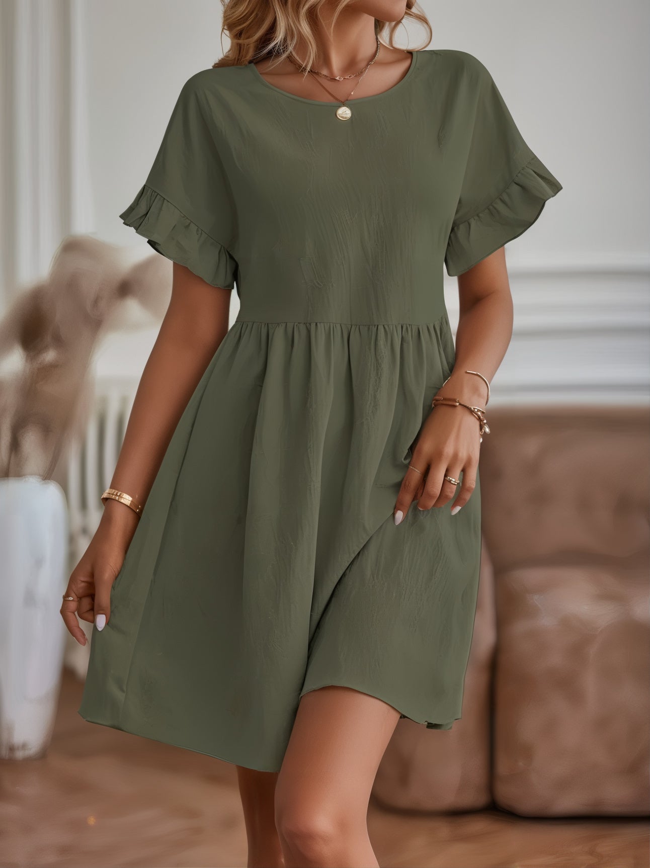 Grace Linen Dress