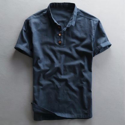 Kyoto Linen Polo