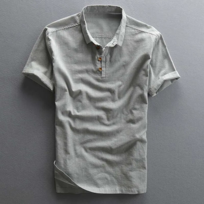 Kyoto Linen Polo