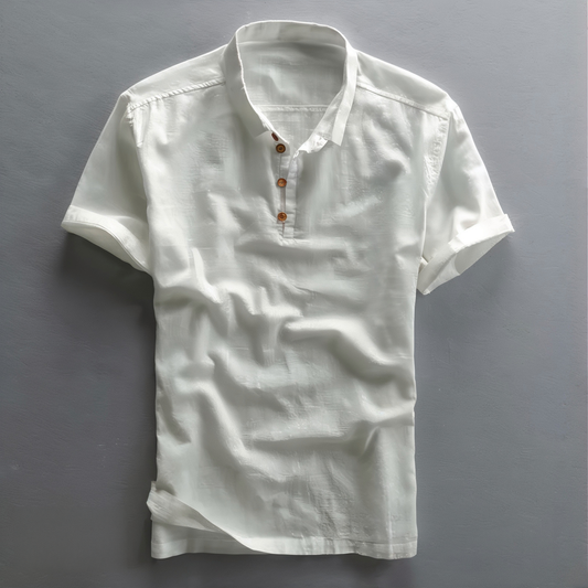 Kyoto Linen Polo