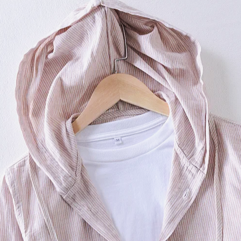 Tidal Linen Hoodie